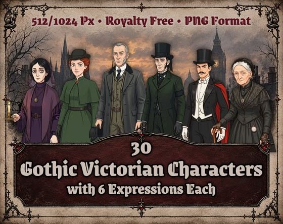 Characters pack cover