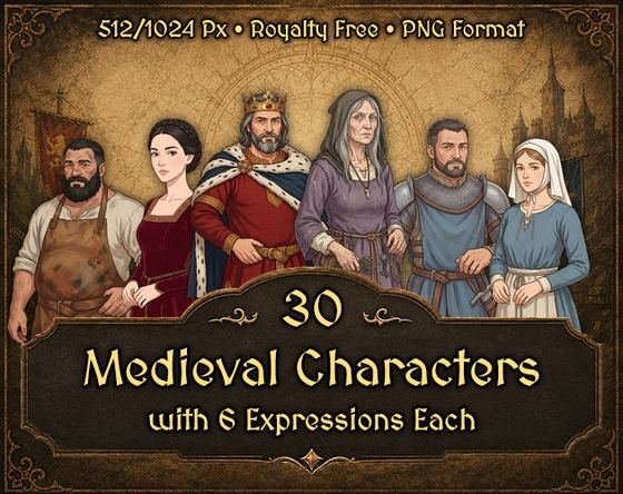 Characters pack cover