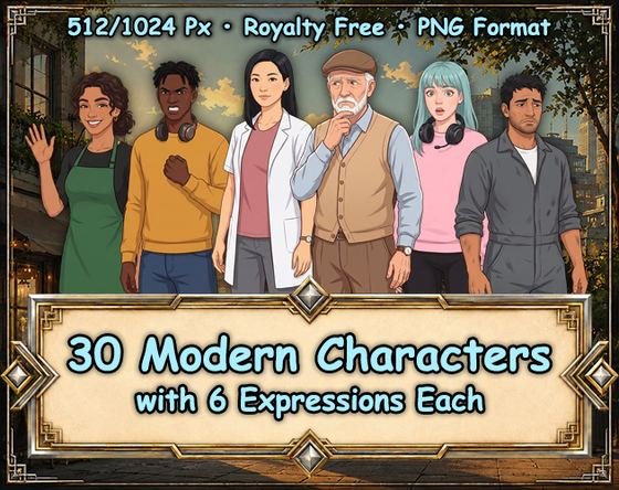 Characters pack cover