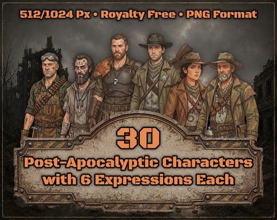 Characters pack cover