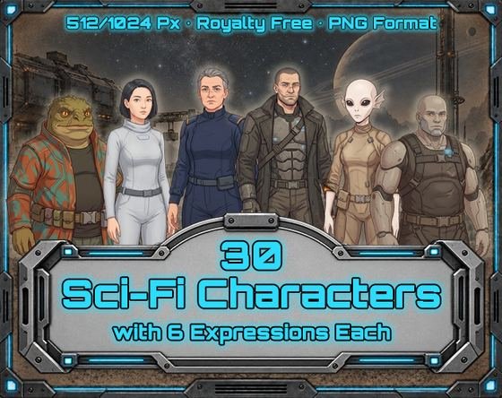 Characters pack cover