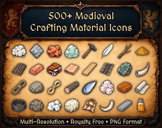 Crafting materials pack cover