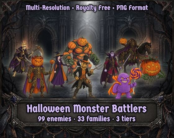 Monster battlers pack cover