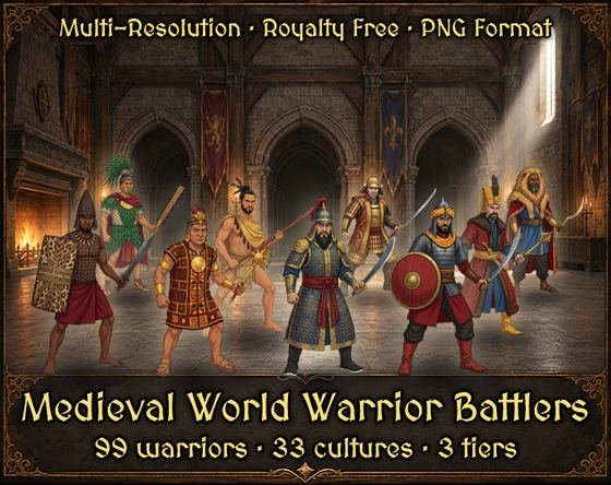 World warrior battlers pack cover