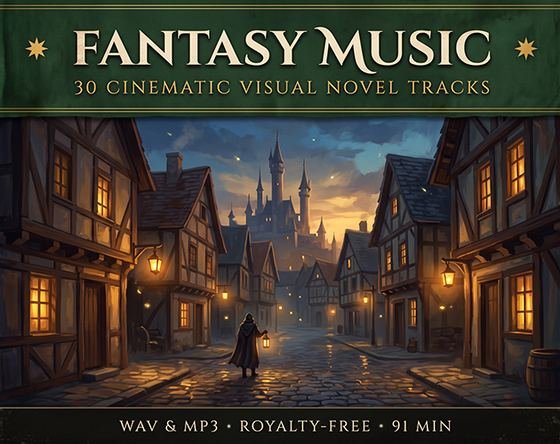 Visual novel music pack cover