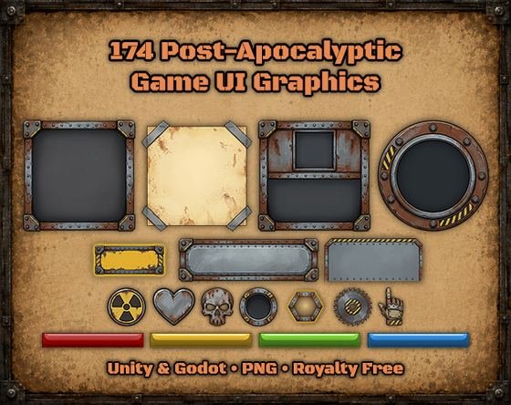 Game UI kit pack cover