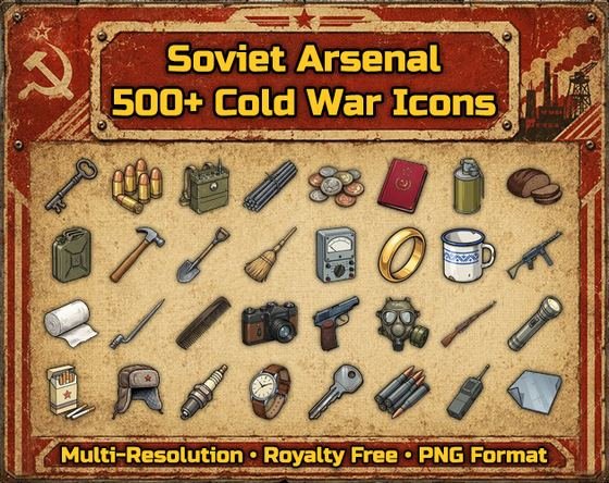Cold War icons pack cover