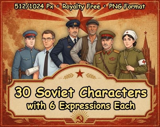 Characters pack cover